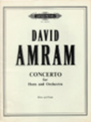 AMRAM - CONCERTO FOR HORN/PIANO