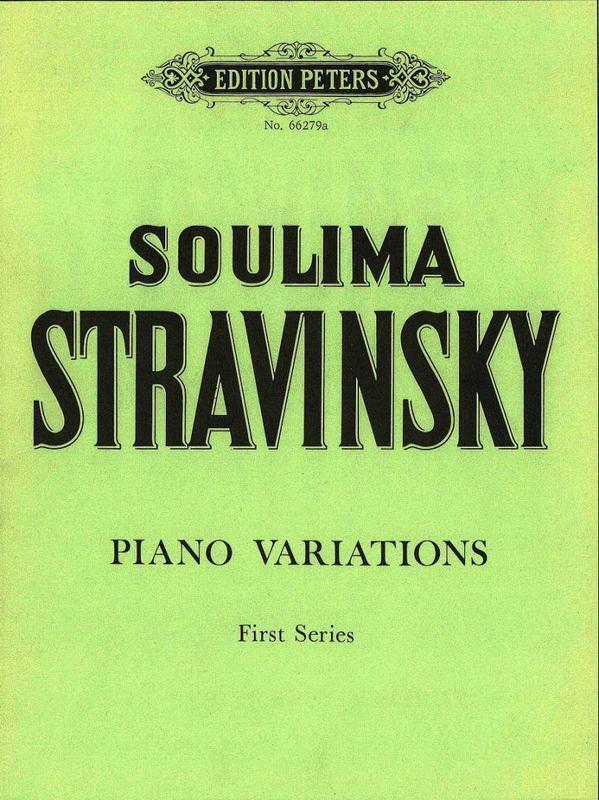 PIANO VARIATIONS FIRST SERIES