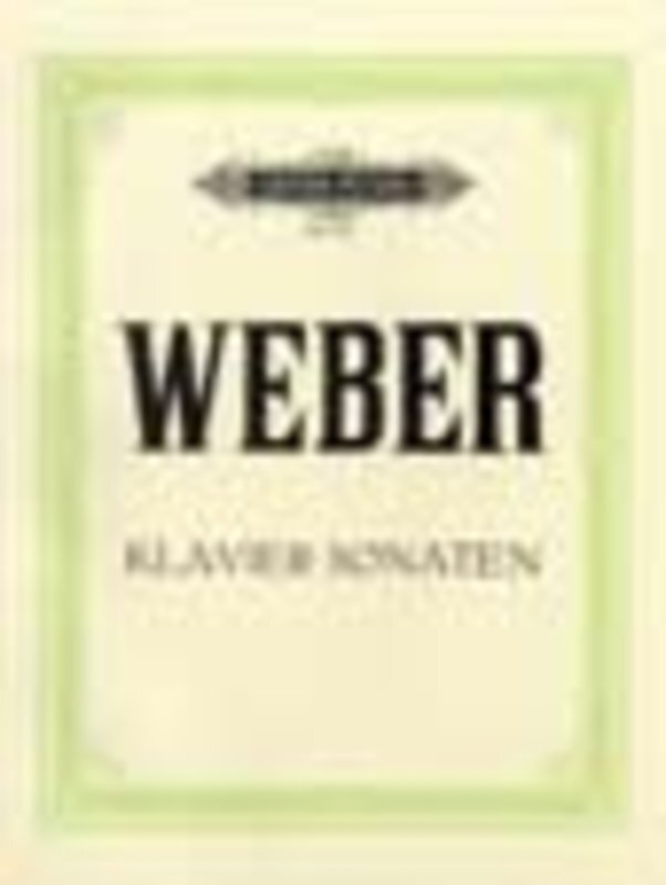 WEBER - COMPLETE PIANO WORKS VOL 1 SONATAS