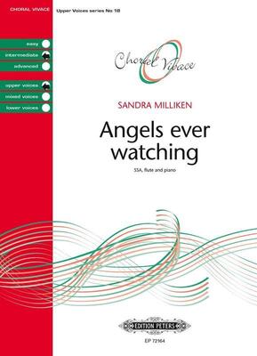 ANGELS EVER WATCHING SSA FLUTE & PIANO