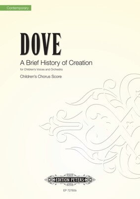 A BRIEF HISTORY OF CREATION CHILDRENS CHORUS SCORE