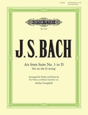 BACH - AIR ON THE G STRING VIOLIN/PIANO