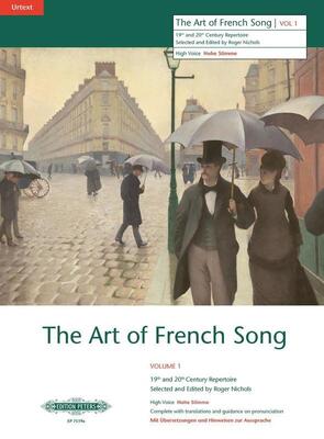 ART OF FRENCH SONG BK 1 HIGH