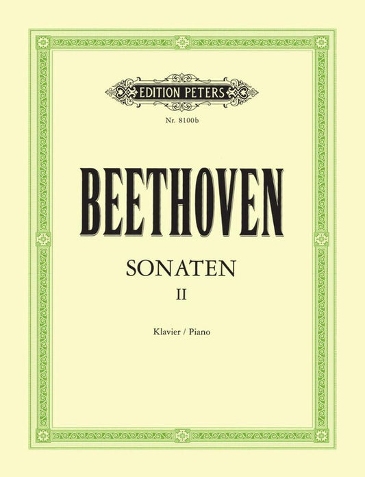 BEETHOVEN - PIANO SONATAS VOL 2 ED ARRAU URTEXT