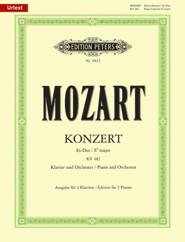 CONCERTO K 482 E FLAT ED WOLFF ZACHARIAS 2P 4H