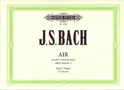 AIR FROM ORCHESTRAL SUITE NO 3 BWV 1068 NO 2