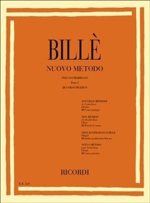 BILLE - NEW METHOD FOR DOUBLE BASS VOL 3