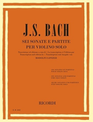BACH - 6 SONATAS AND PARTITAS FOR SOLO VIOLIN