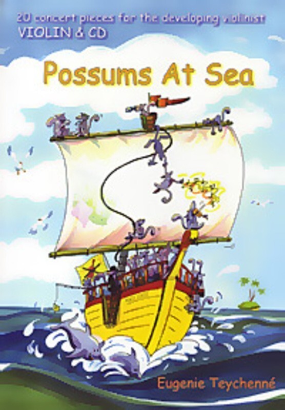 POSSUMS AT SEA VIOLIN BK/OLA