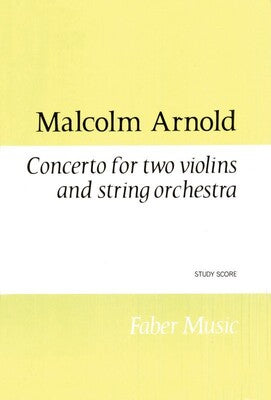 ARNOLD - CONCERTO 2 VIOLINS/PIANO