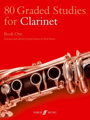 80 GRADED STUDIES FOR CLARINET BK 1