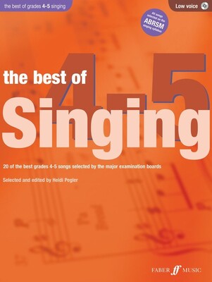 BEST OF SINGING GR 4-5 LOW VOICE/CD