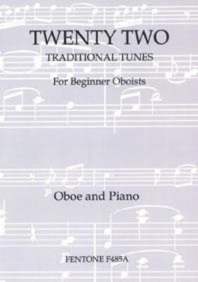 22 TRADITIONAL TUNES OBOE/PIANO