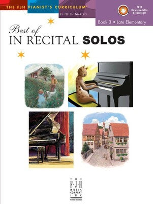BEST OF IN RECITAL SOLOS BK 3 LATE ELEMENTARY