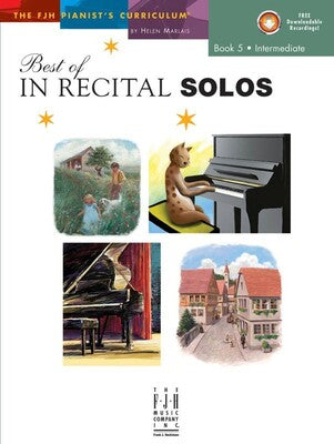 BEST OF IN RECITAL SOLOS BK 5 INTERMEDIATE