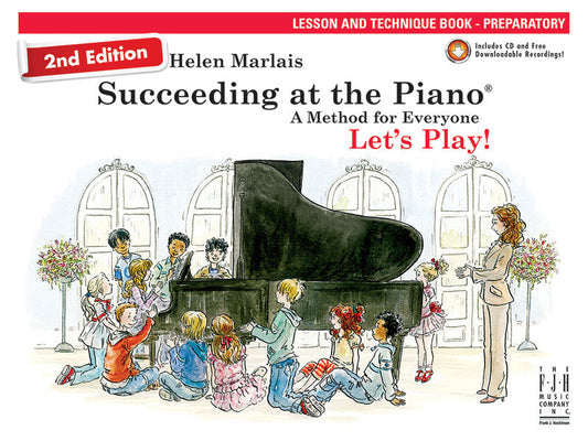 SUCCEEDING AT THE PIANO 2ND ED PREP LESSON & TECHNIQUE BK/CD