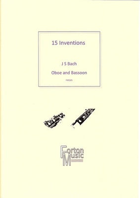 BACH - 15 INVENTIONS OBOE/BASSOON DUET
