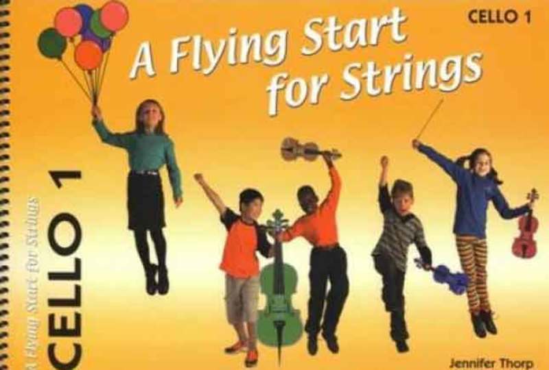 FLYING START FOR STRINGS CELLO BK 1