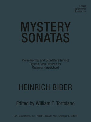 BIBER - MYSTERY SONATAS VOL 1 SONATAS 1-5 VIOLIN