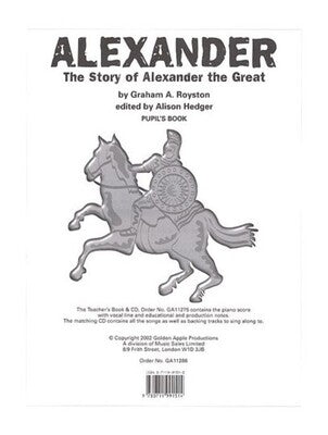 ALEXANDER THE GREAT 6 SONGS PUPIL BK
