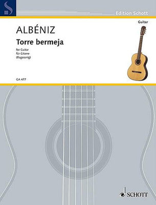 ALBENIZ - TORRE BERMEJA OP 92 NO 12 FOR GUITAR
