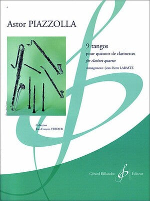 9 TANGOS FOR CLARINET QUARTET
