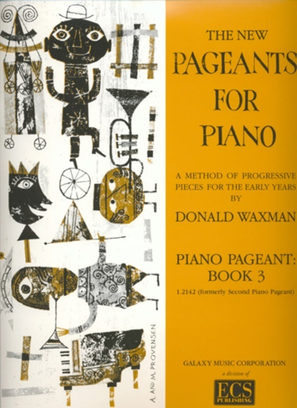 WAXMAN - THE NEW PAGEANTS FOR PIANO BK 3