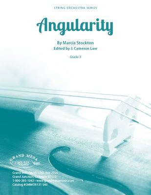 ANGULARITY FOR STRING ORCHESTRA SO3 SCORE