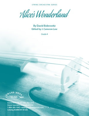 ALICES WONDERLAND FOR STRING ORCHESTRA SO4 SCORE