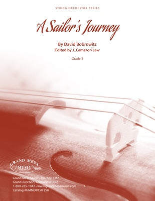 A SAILORS JOURNEY FOR STRING ORCHESTRA SO3 SCORE
