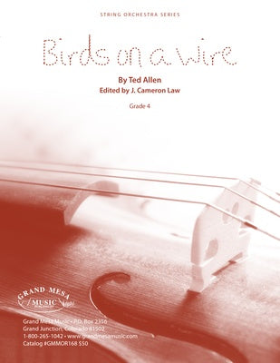 BIRDS ON A WIRE FOR STRING ORCHESTRA SO4 SCORE