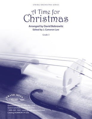 A TIME FOR CHRISTMAS FOR STRING ORCHESTRA SO3 SC/PTS