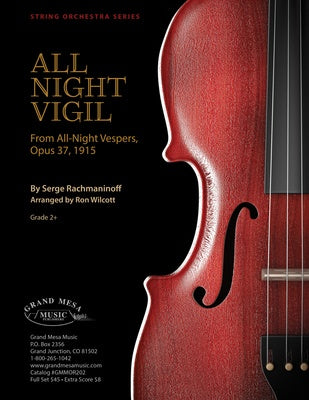 ALL NIGHT VIGIL FOR STRING ORCHESTRA SO2.5 SCORE