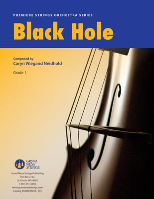 BLACK HOLE FOR STRING ORCHESTRA SO1 SC/PTS