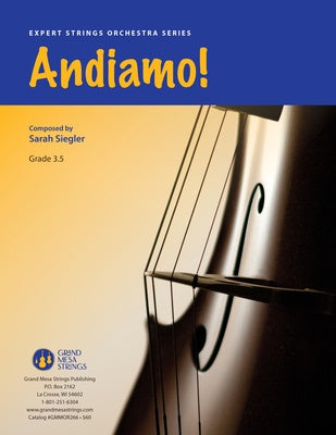 ANDIAMO! FOR STRING ORCHESTRA SO3.5 SCORE