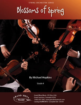 BLOSSOMS OF SPRING FOR STRING ORCHESTRA SO4 SCORE