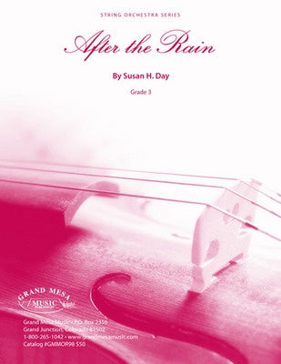 AFTER THE RAIN FOR STRING ORCHESTRA SO3 SCORE