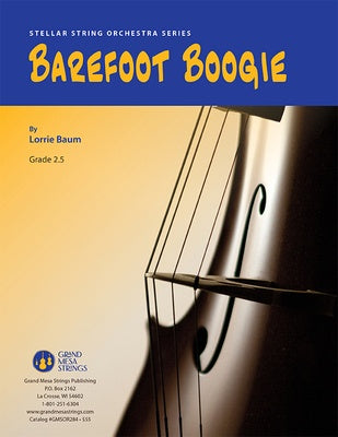 BAREFOOT BOOGIE FOR STRING ORCHESTRA SO2.5 SCORE