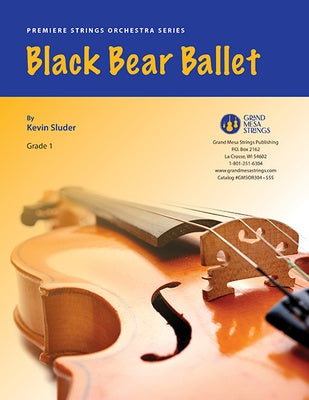 BLACK BEAR BALLET FOR STRING ORCHESTRA SO1 SC/PTS