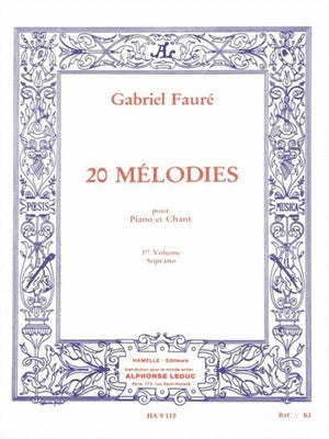 20 MELODIES VOL 1 HIGH VOICE/PIANO