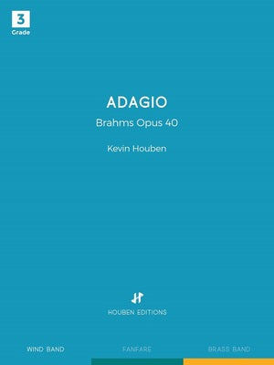 ADAGIO BRAHMS OPUS 40 CB3 SC/PTS