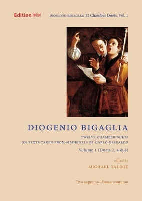 BIGAGLIA - 12 CHAMBER DUETS VOL 1 (DUETS 2, 4 & 8)