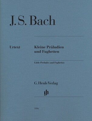 BACH - SMALL PRELUDES AND FUGUES WITHOUT FINGERING