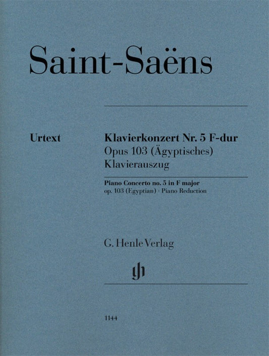 SAINT-SAENS - PIANO CONCERTO NO 5 F OP 103 (EGYPTIAN) 2P4H