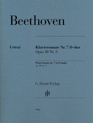 BEETHOVEN - SONATA NO 7 D MAJOR OP 10 NO 3 FOR PIANO
