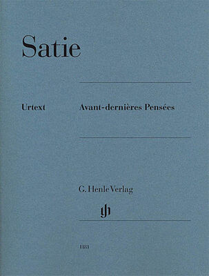 AVANT DERNIERES PENSEES PIANO SOLOS URTEXT