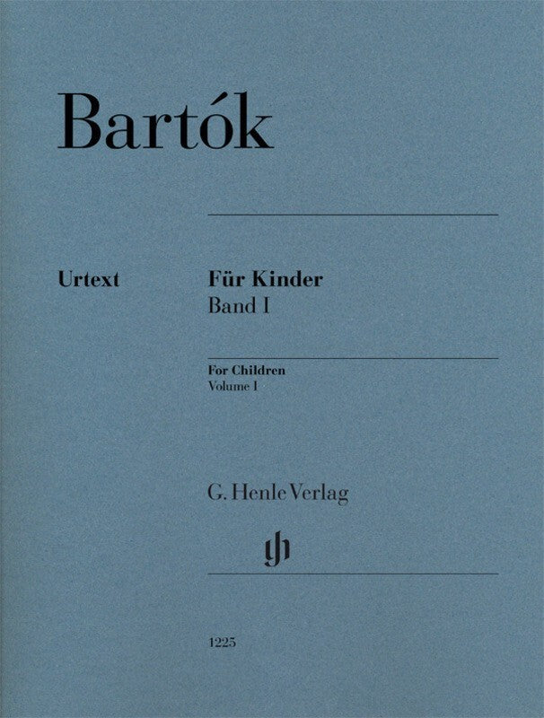 BARTOK - FOR CHILDREN VOL 1 URTEXT