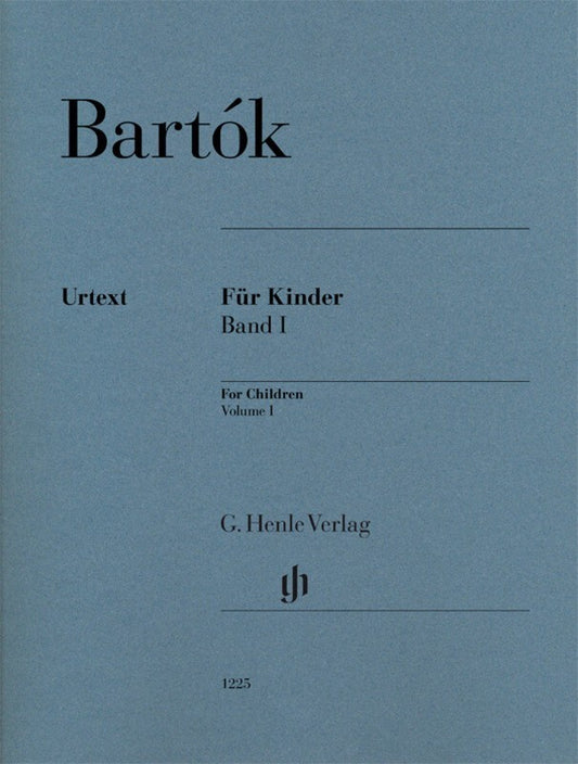 BARTOK - FOR CHILDREN VOL 1 URTEXT
