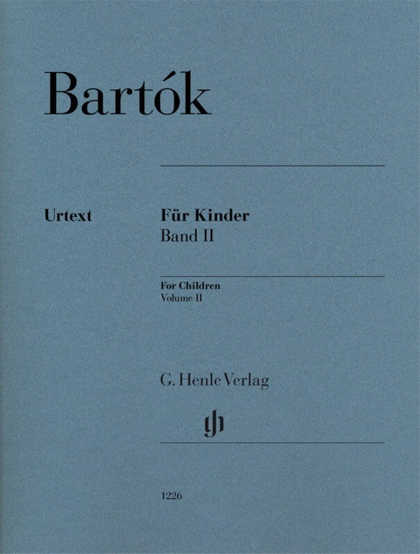 BARTOK - FOR CHILDREN VOL 2 URTEXT