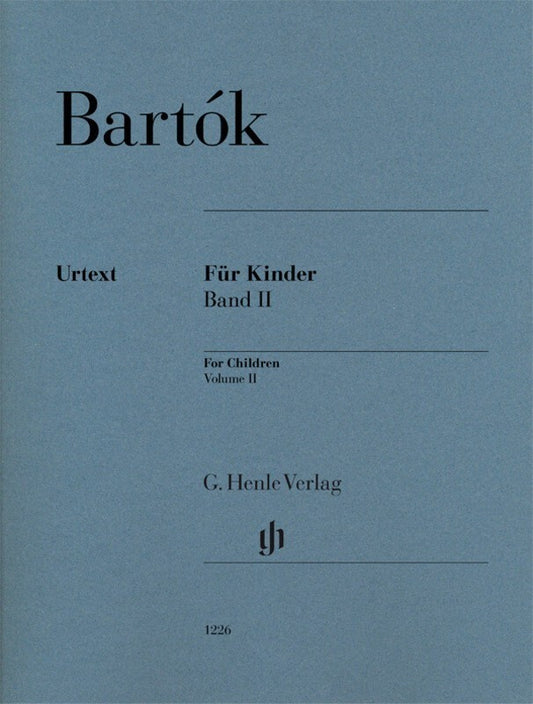 BARTOK - FOR CHILDREN VOL 2 URTEXT